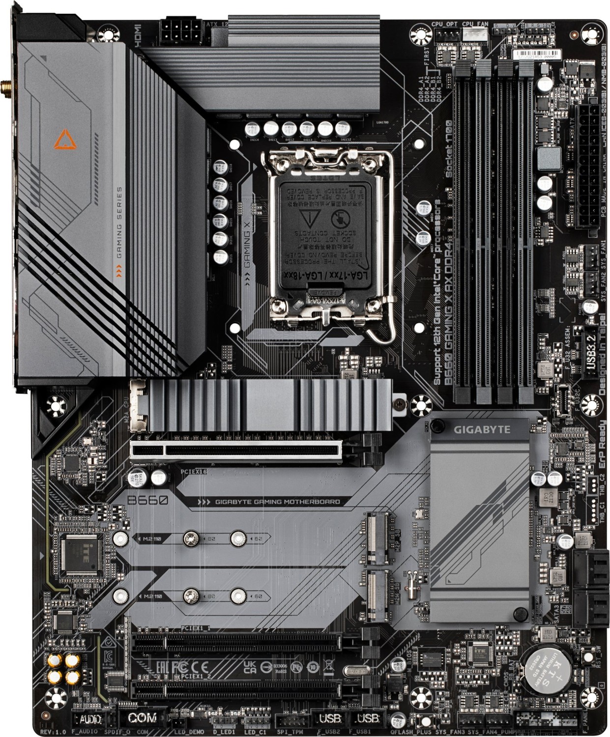 Дънна платка GIGABYTE B660 Gaming X AX DDR4 от Vario.bg