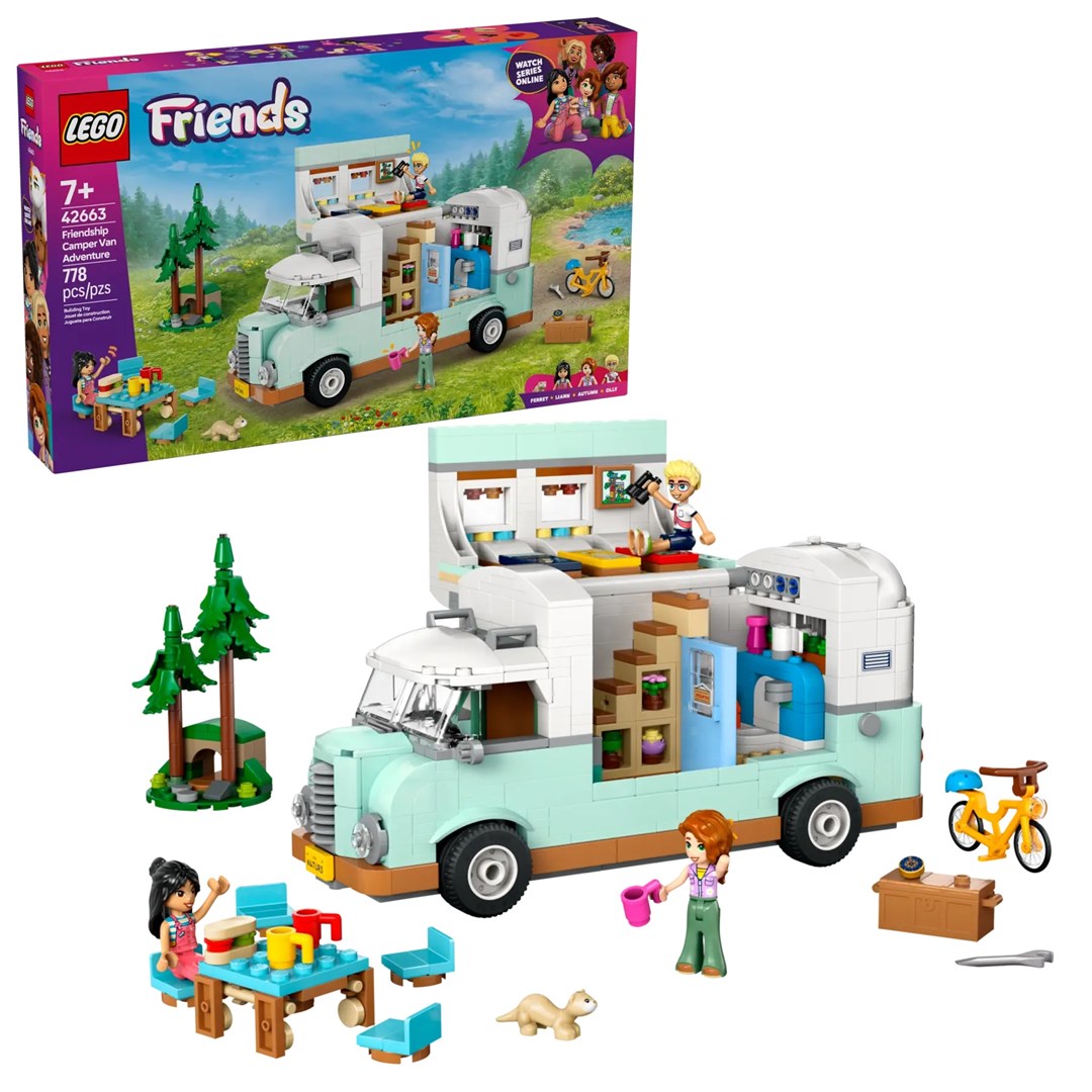 LEGO® Friends – Friendship Camper Van Adventure 42663 | Приятелско ...